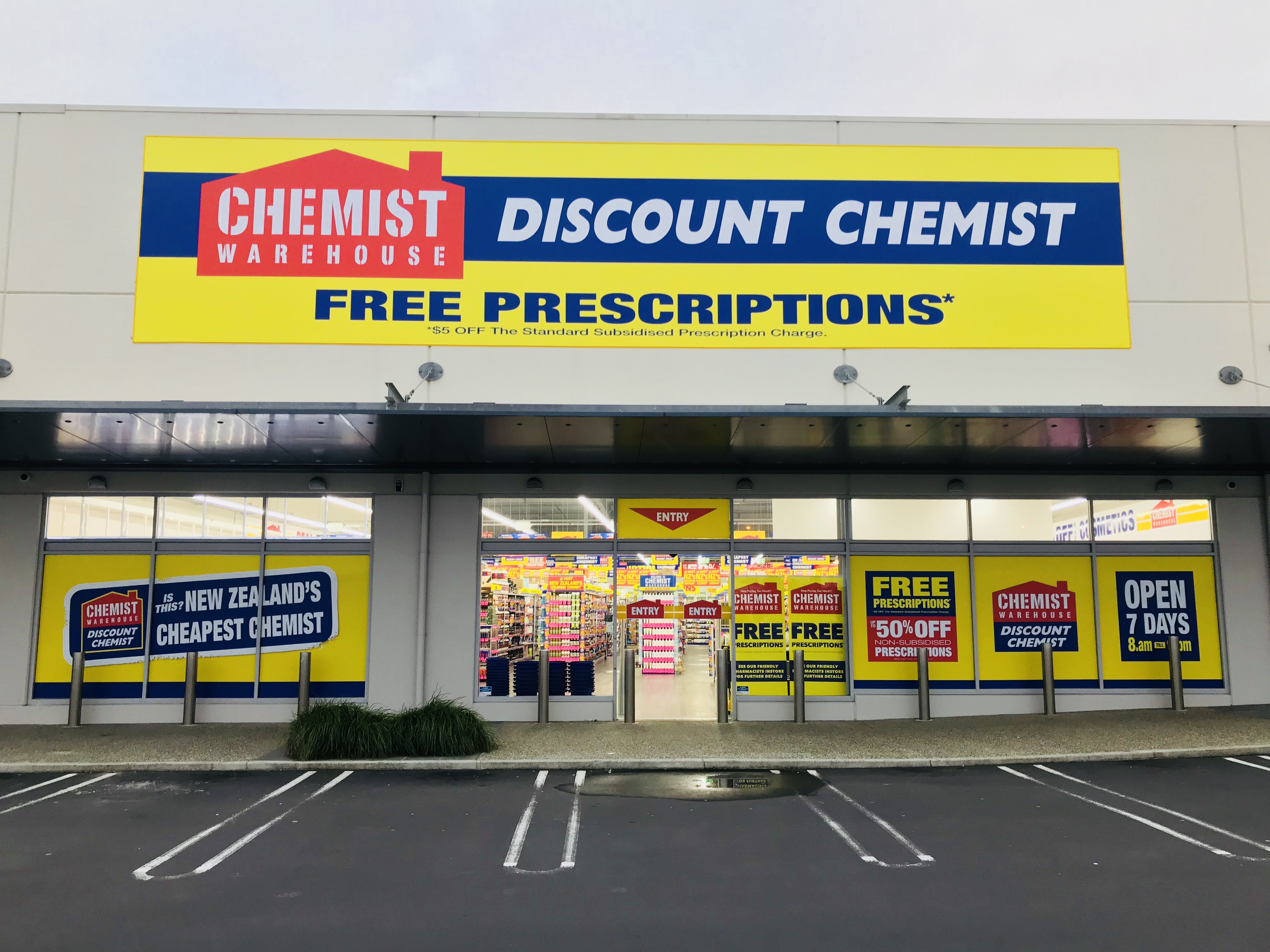 Chemist Warehouse's second store opens today