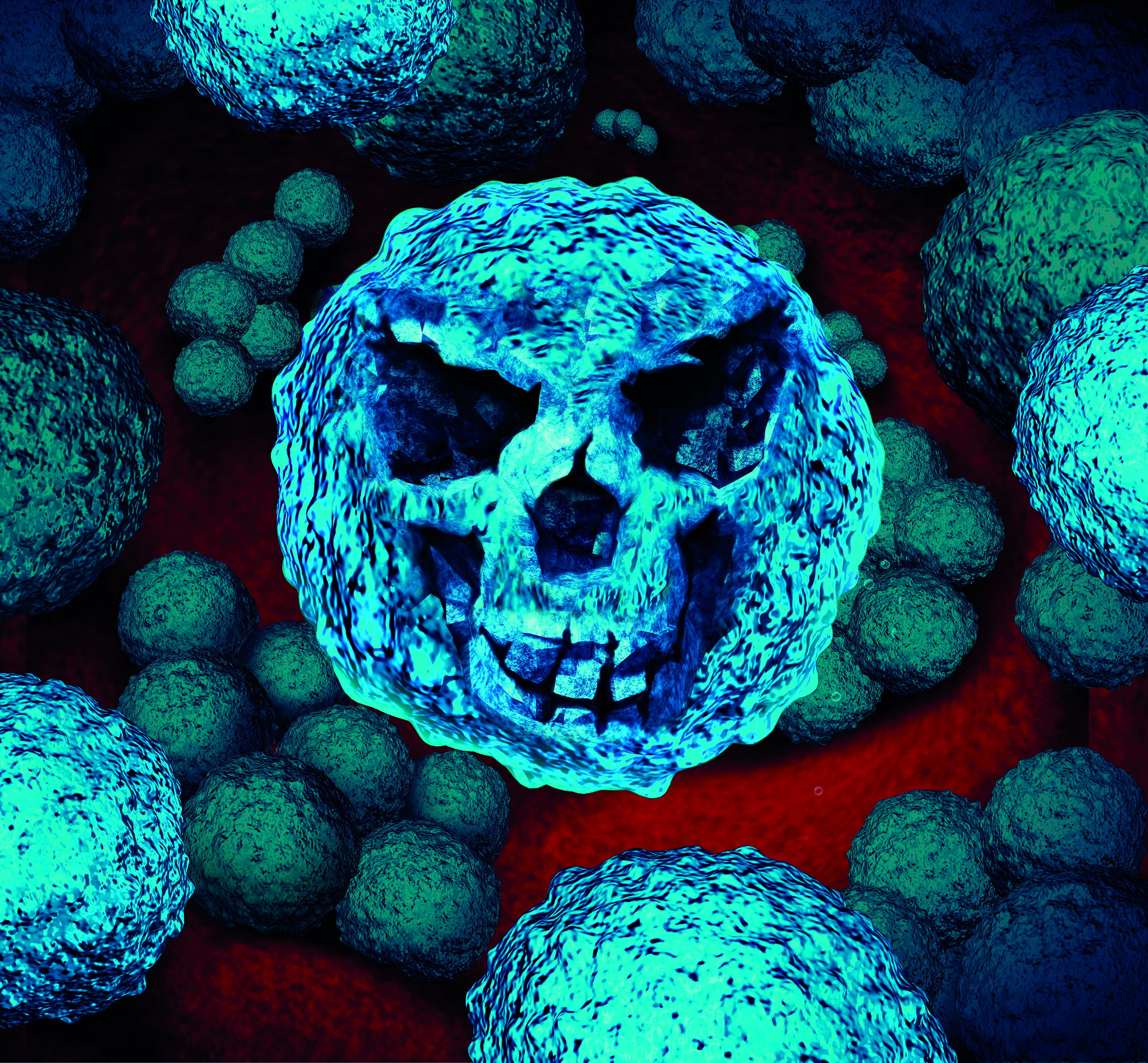 evil virus bacteria