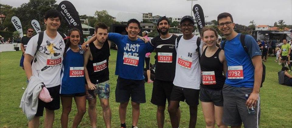 Around the Bays Auckland pharmacy students