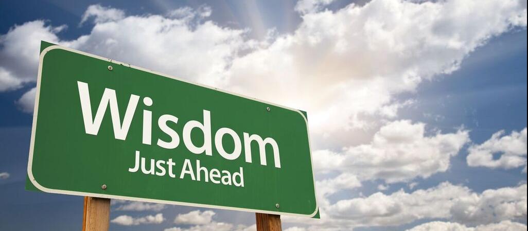 Dispensing Wisdom sign