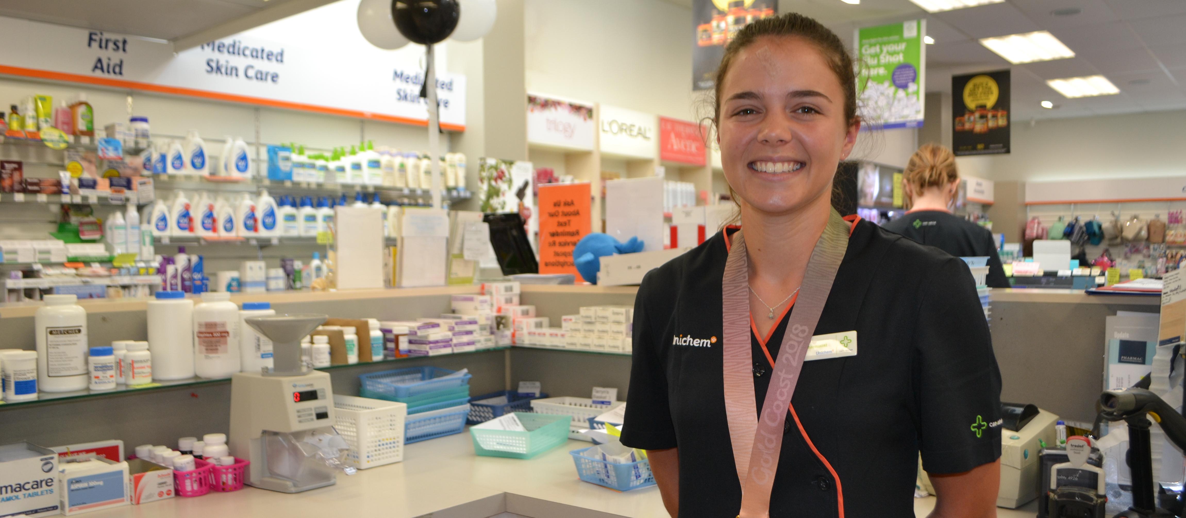 Pharmacy Intern Helps Secure Black Sticks First Commonwealth