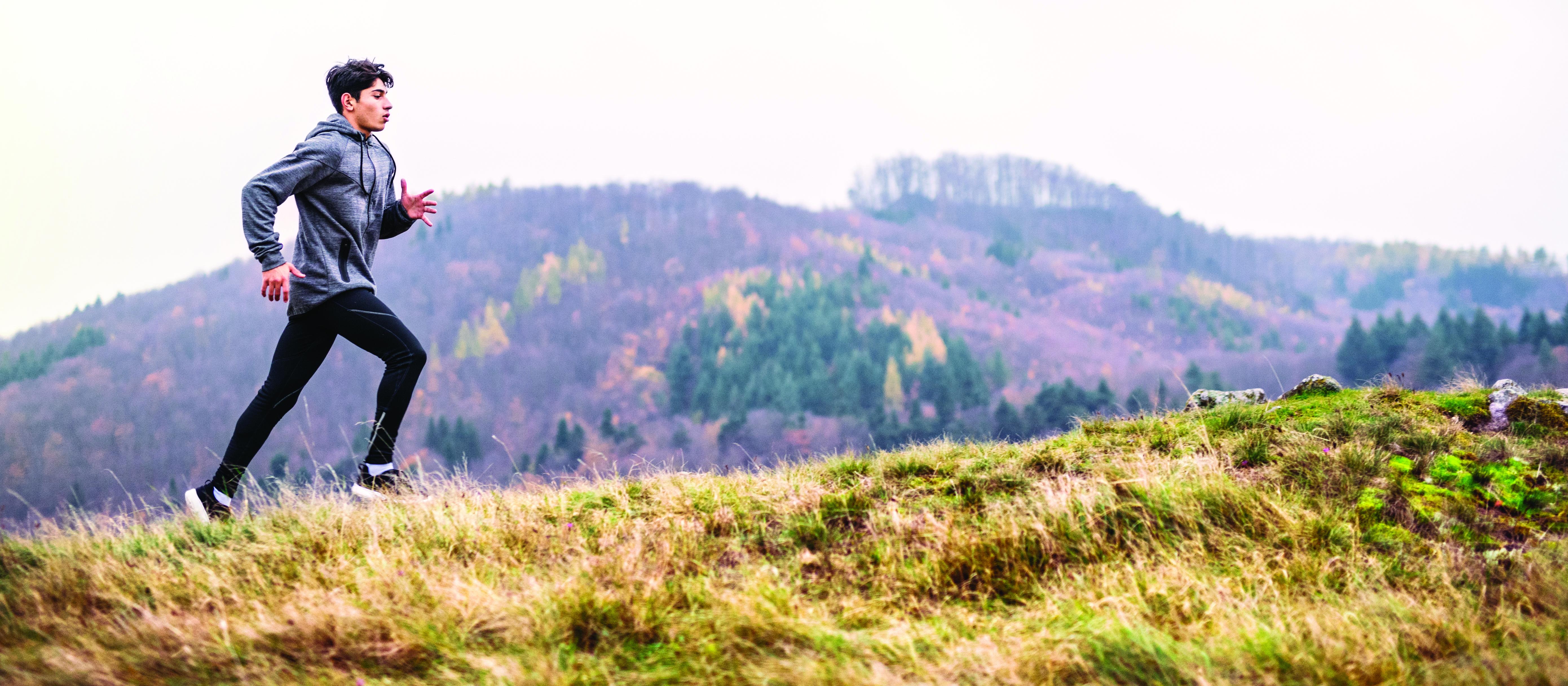 Man running