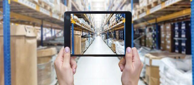 Packaging warehouse iPad