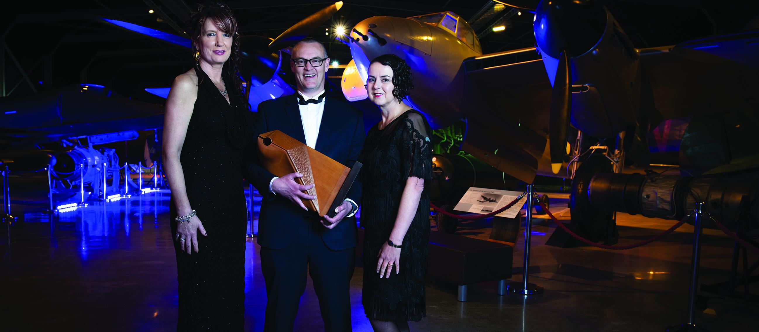 Alison Van Wyk David Clark and Natalie Gauld