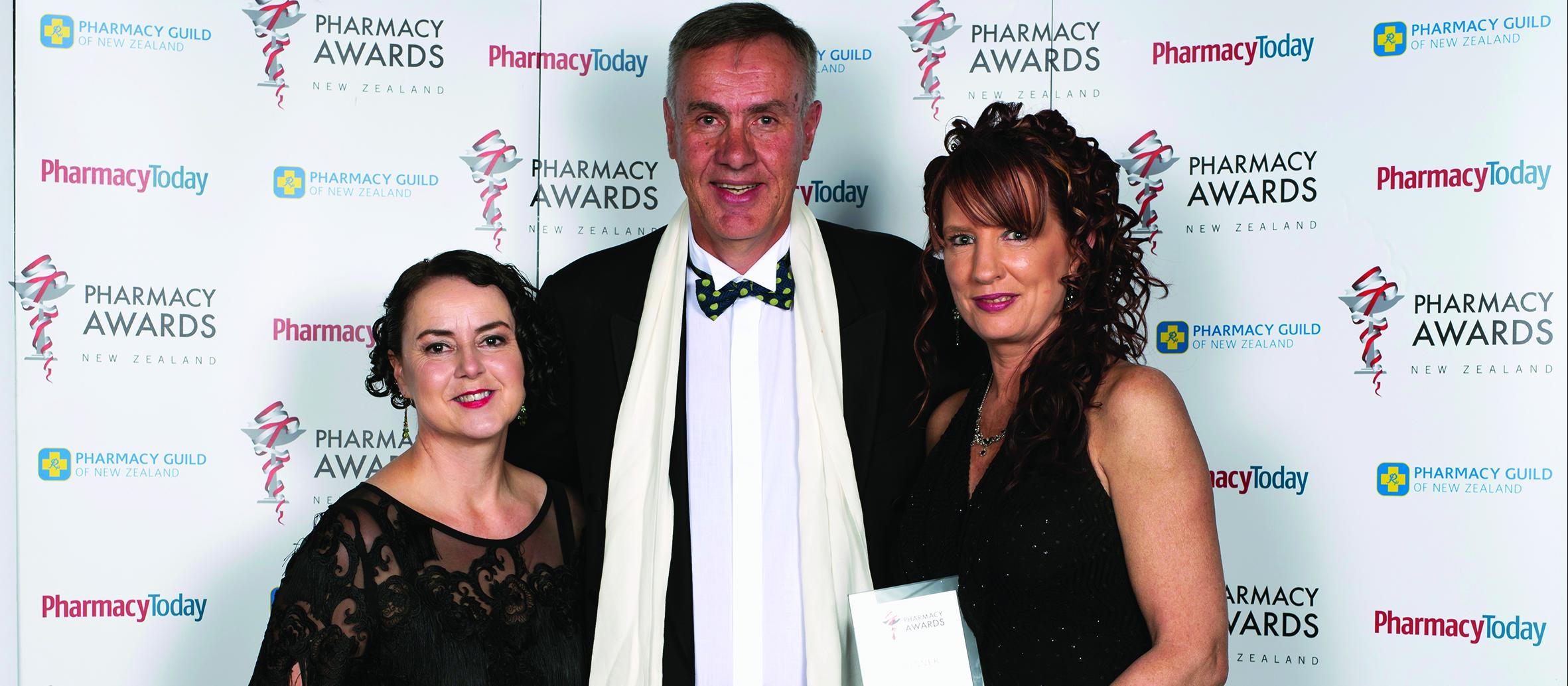 Natalie Gauld, Ian McMichael and Alison Van Wyk