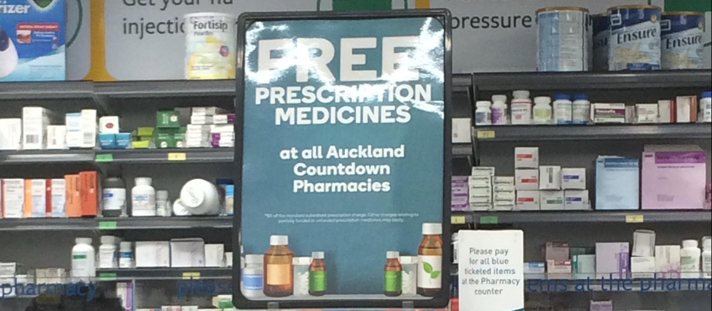 Free prescriptions