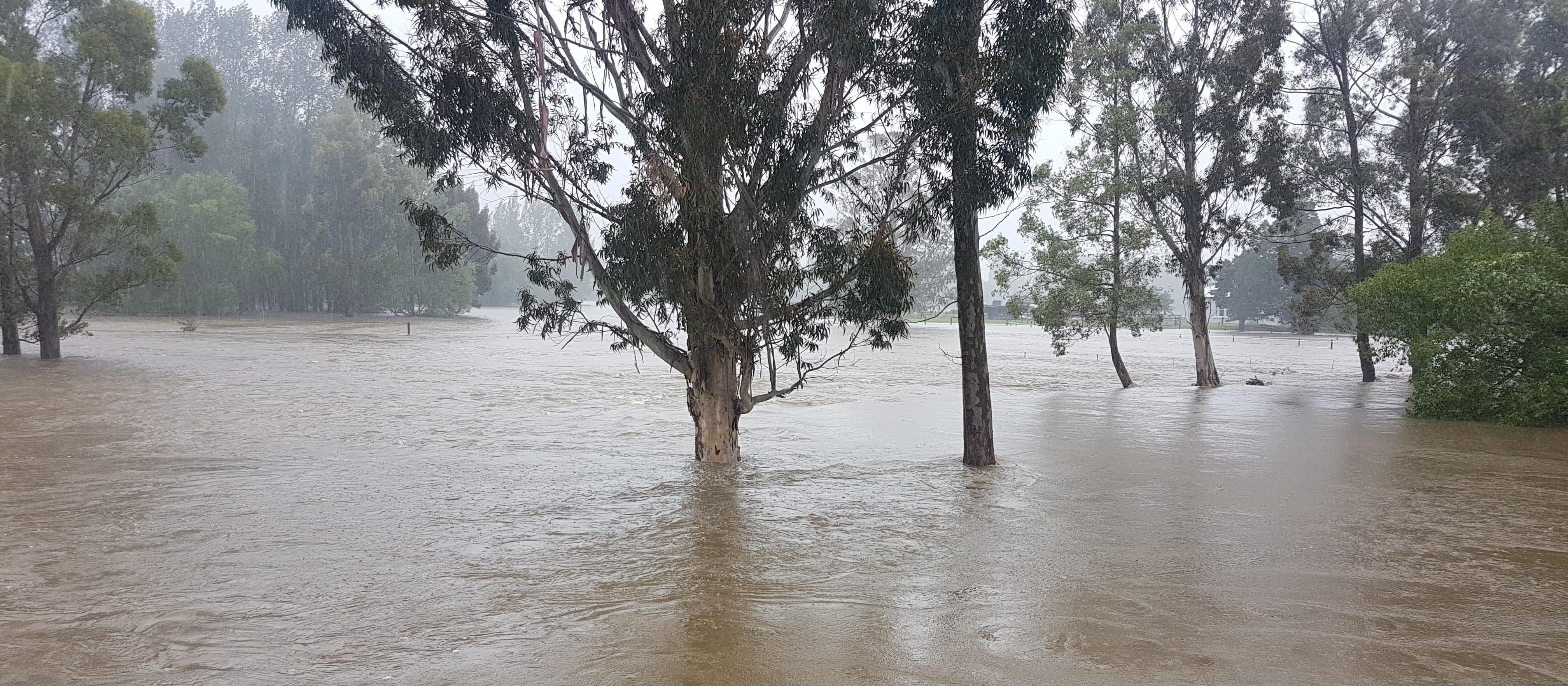 Milton flooded