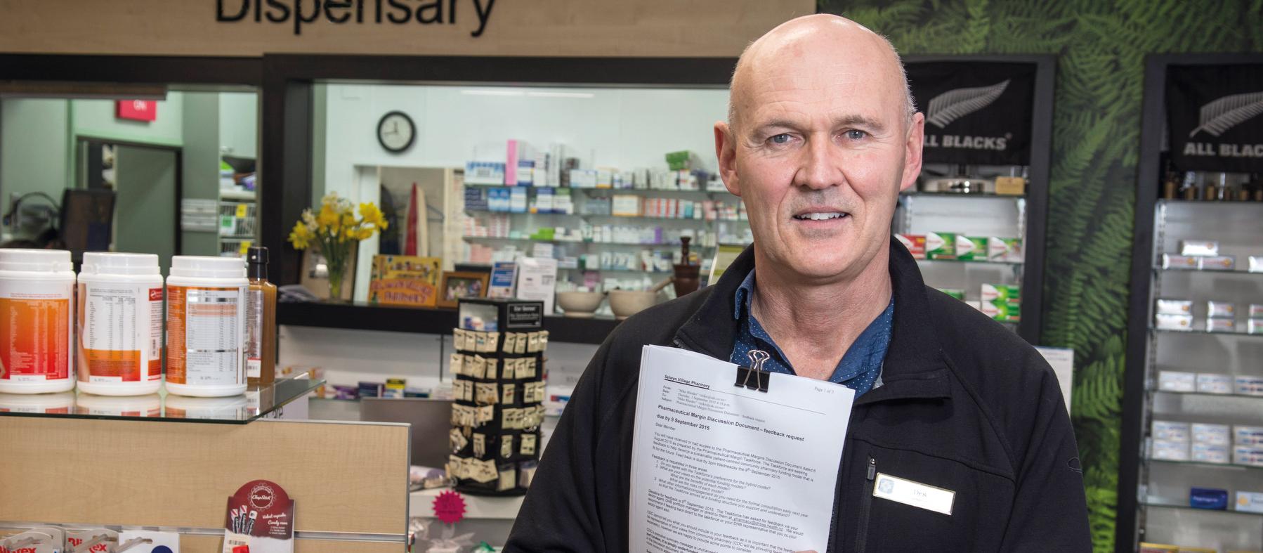 Des Bailey pharmacist