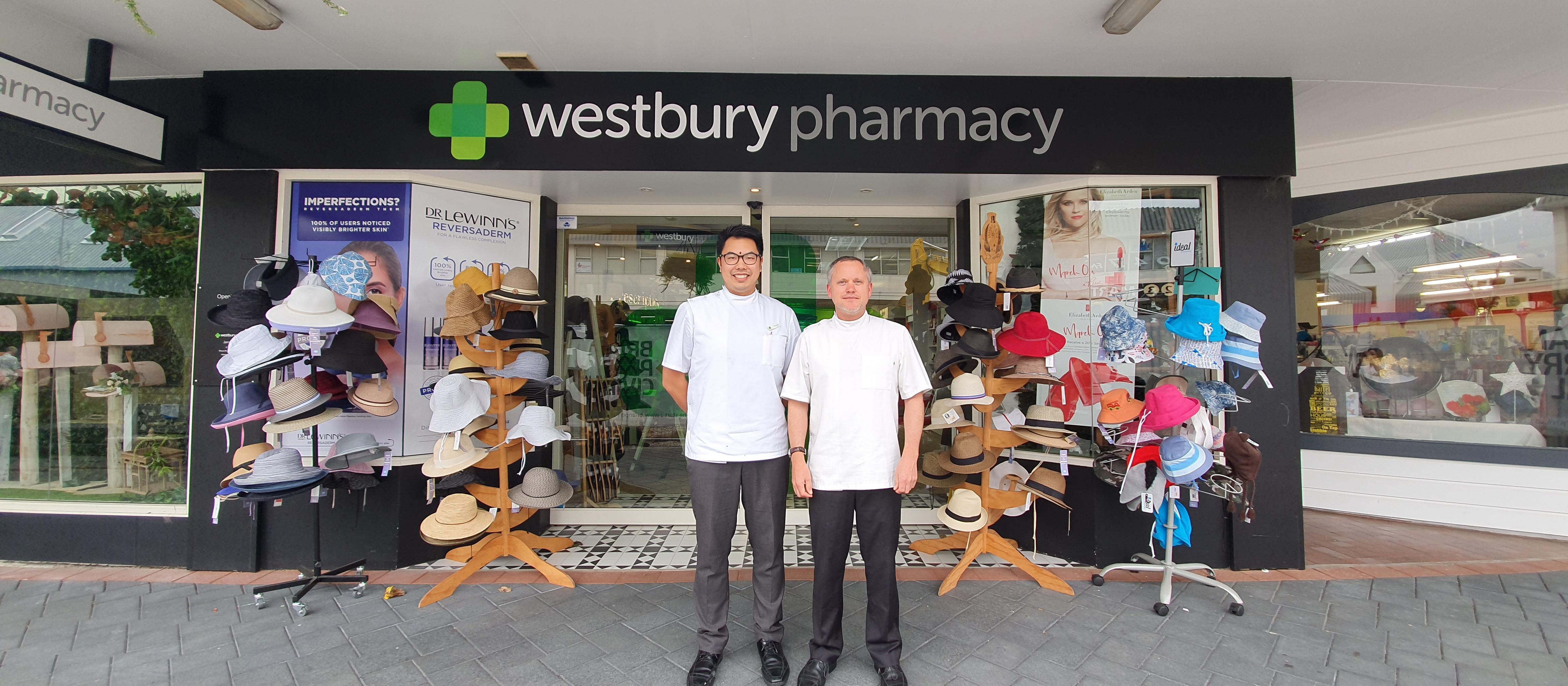 James Westbuty and Reuben Teo, Westbury Pharmacy