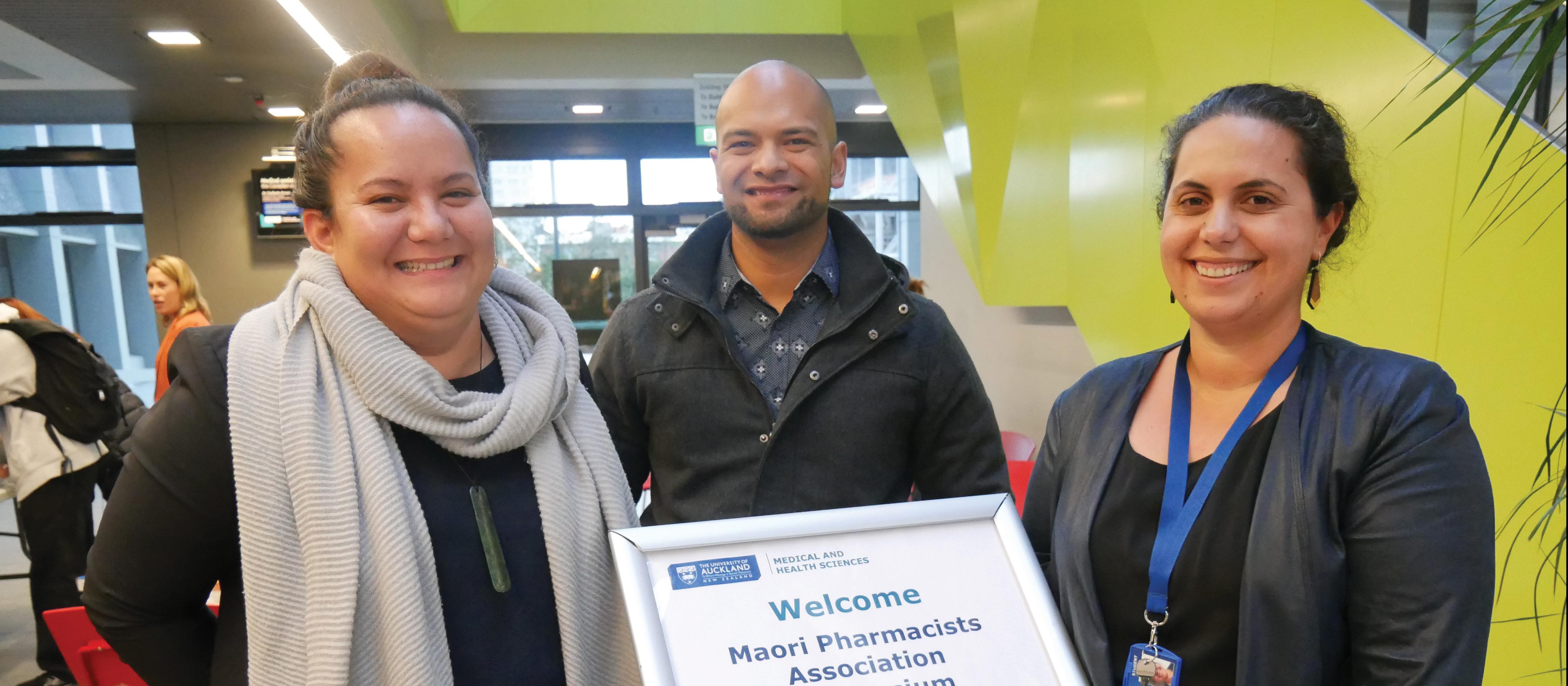 Teei Kaiaruna, Kevin Pewhairanga and Jo Hikaka