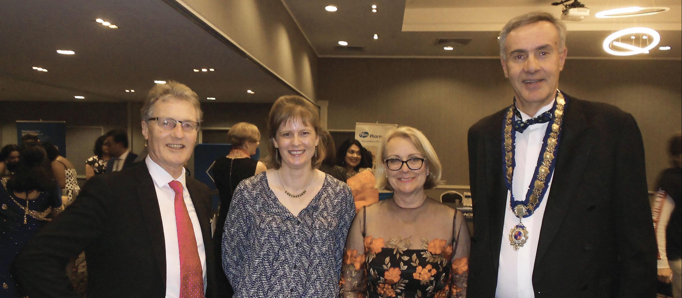 Richard Townley, Sarah Long, Debra Rowett and Ian McMichael