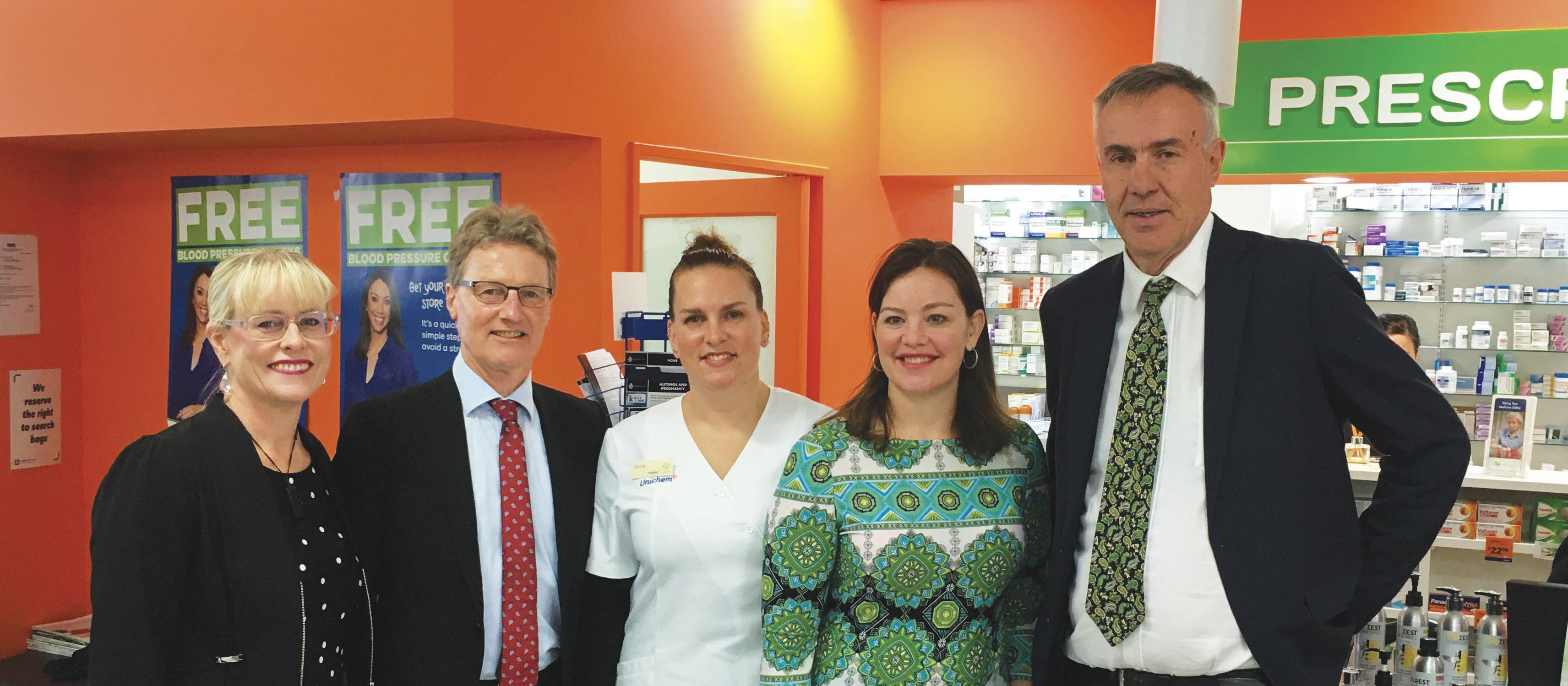  Andi Shirtcliffe, Richard Townley, Sacha Jakes, Julie Anne Genter and Ian McMichael