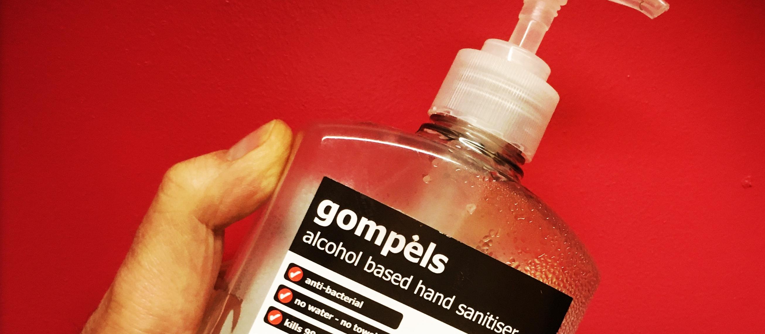 hand sanitiser