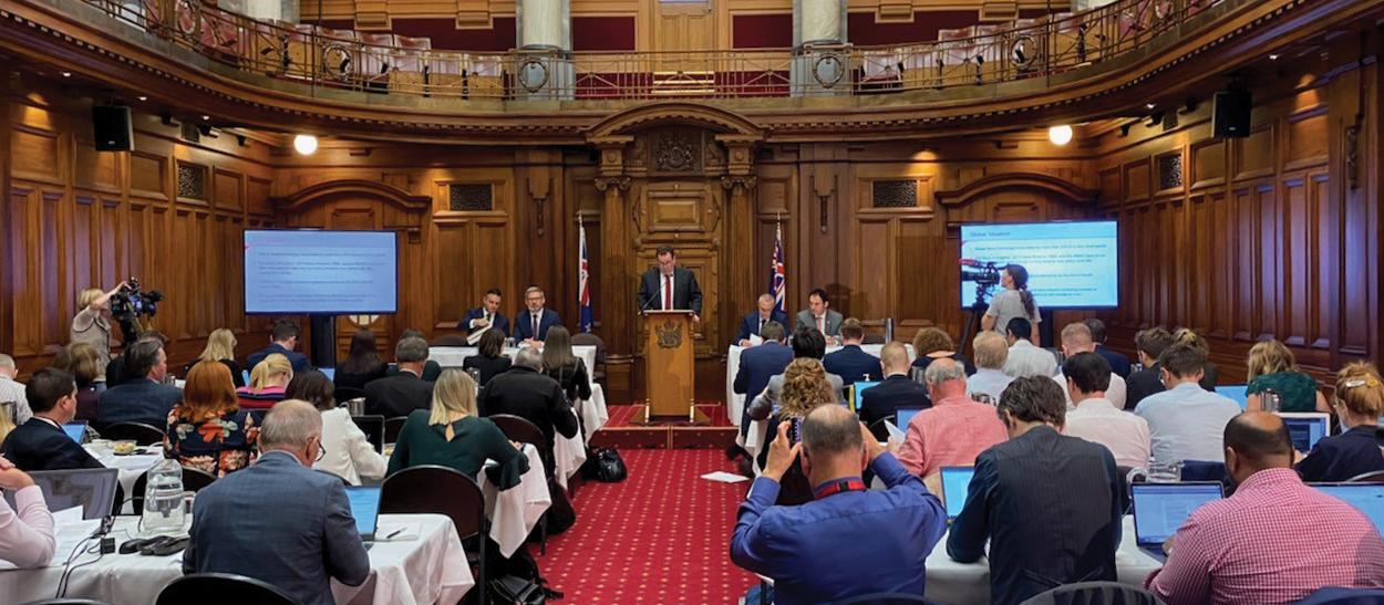 Grant Robertson COVID address