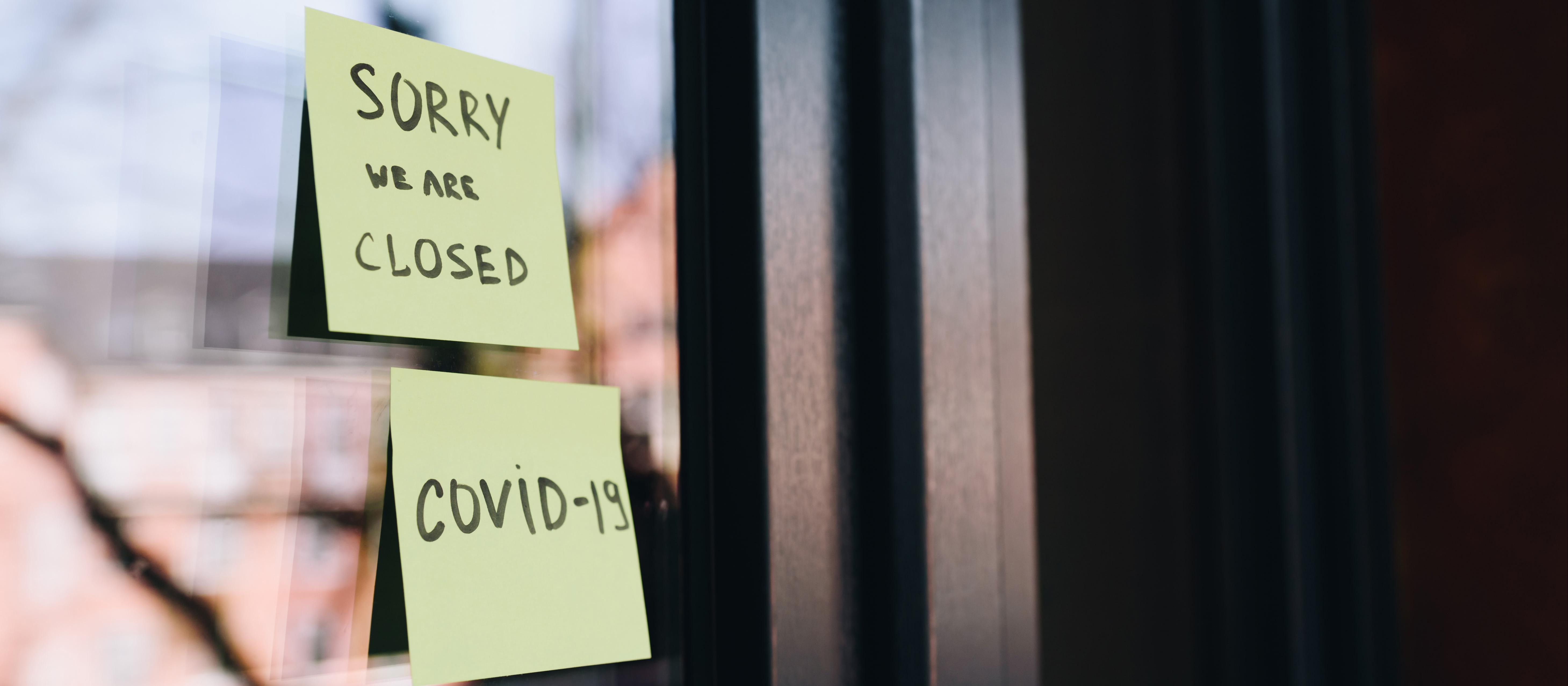 Sorry we are closed COVID-19