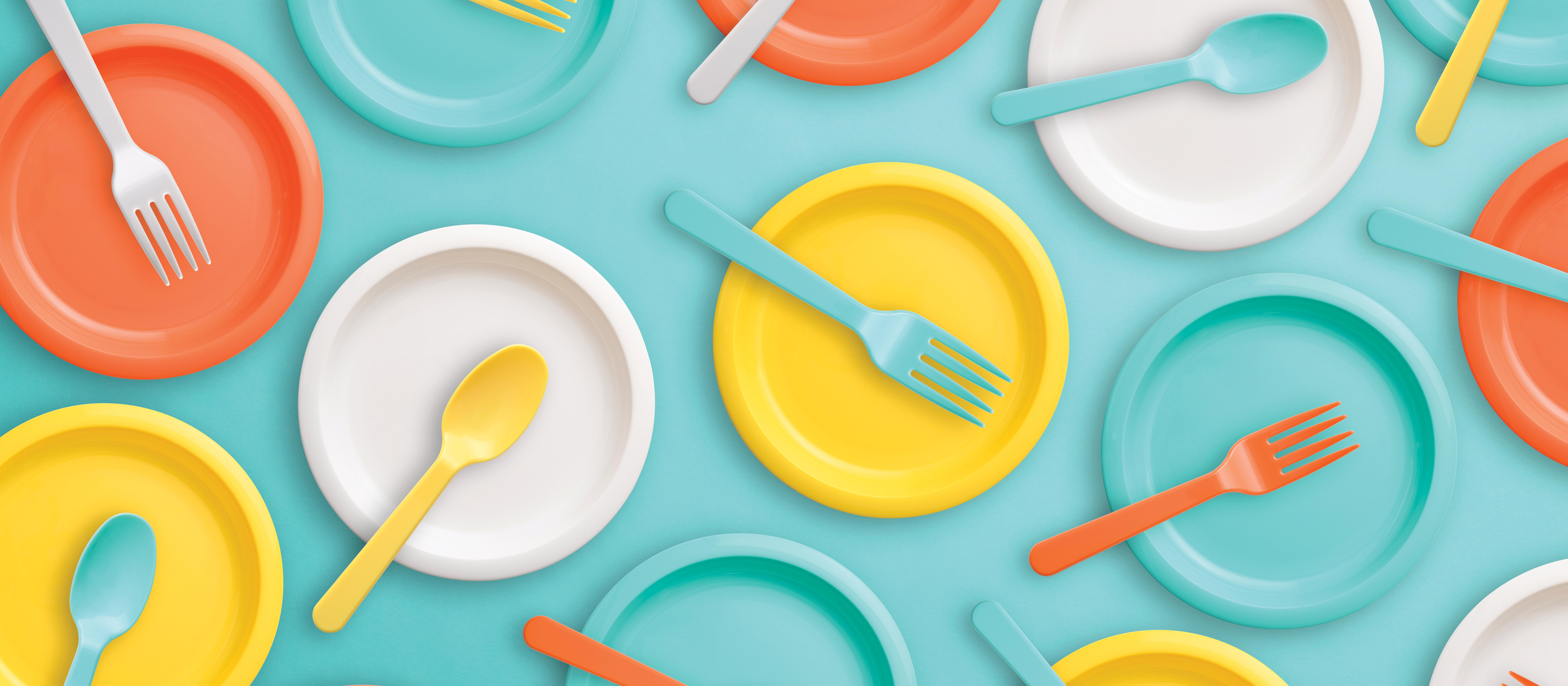 Paper plate background