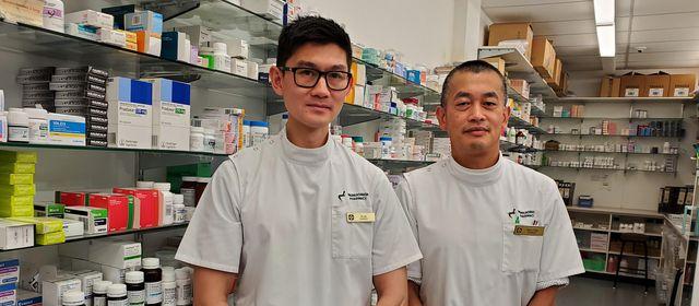 Evan Choie and Ron Chin Wainuiomata Pharmacy