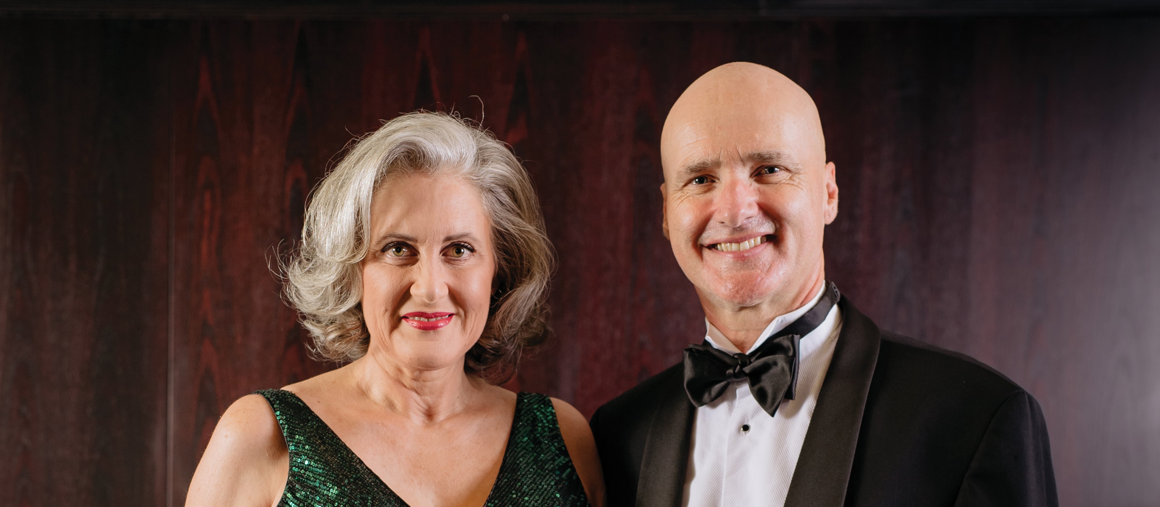 Pauline McQuoid and husband John Fletcher 