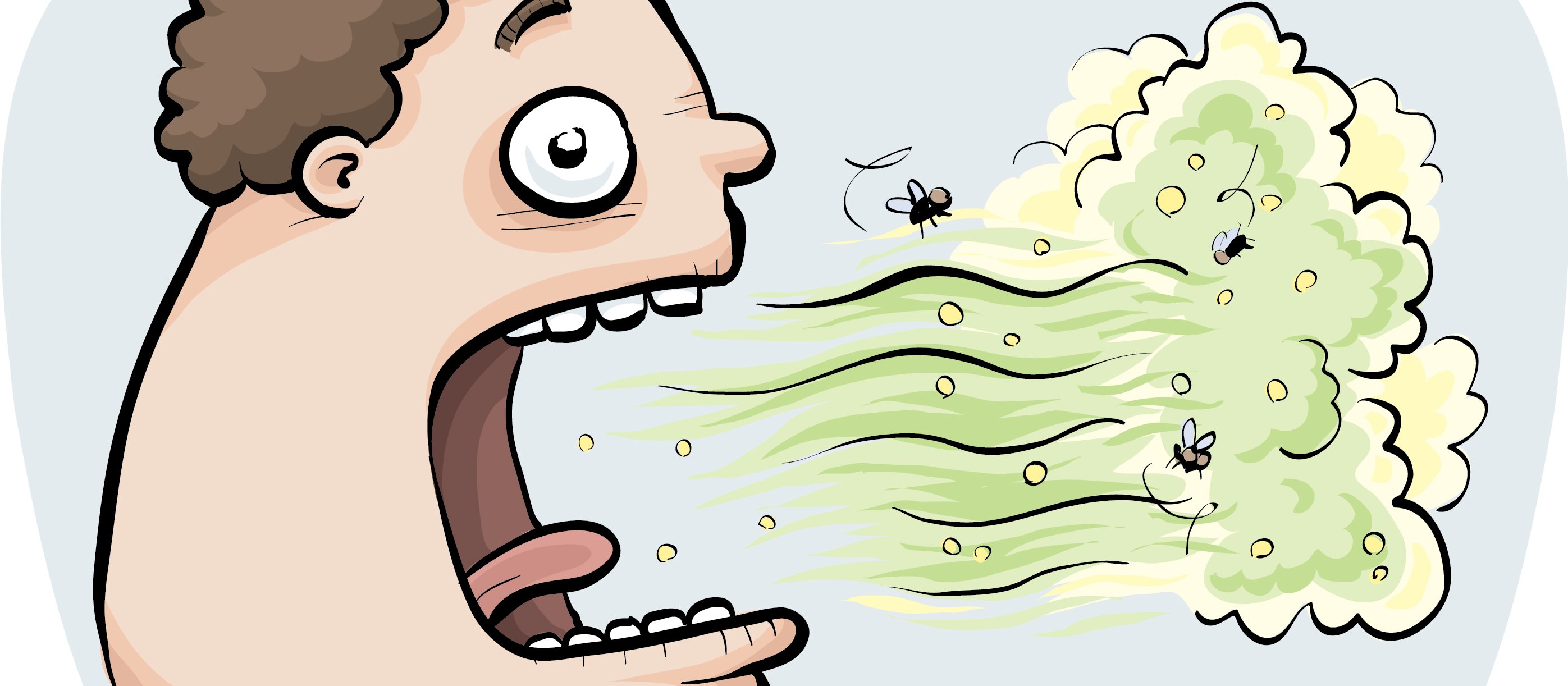Male bad breath
