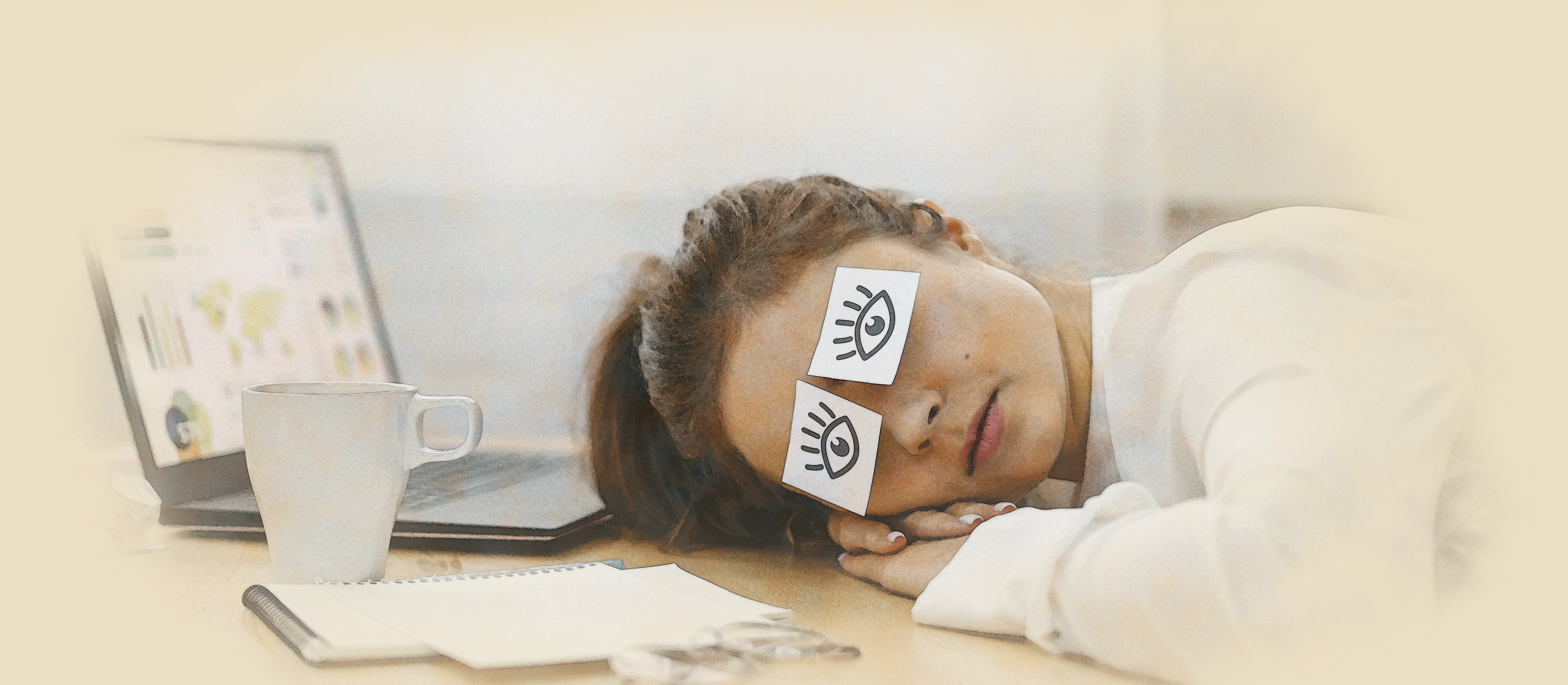 tired-businesswoman-covering-her-eyes-Woman photo created by freepik - www.freepik.com_watercolour