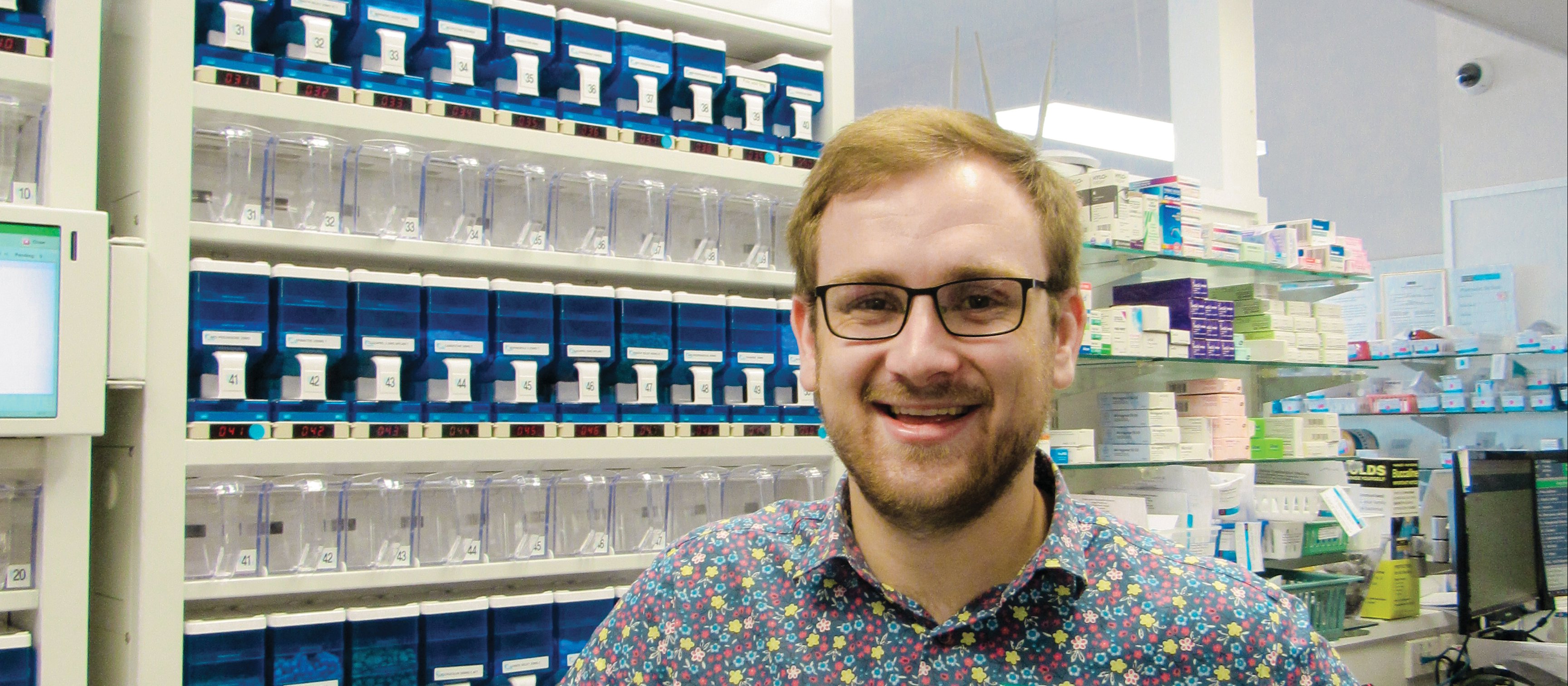 Langs Pharmacy manager Callum Porter