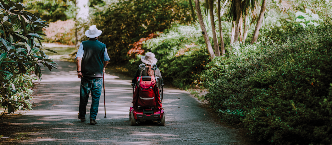 Elderly couple