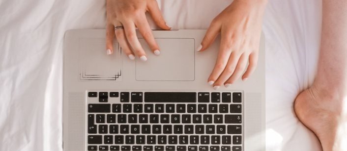 telehealth, laptop, home