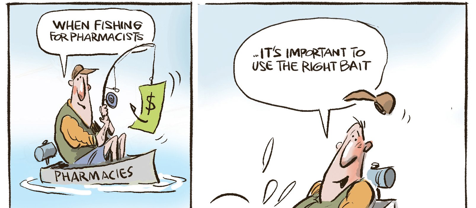 Salaries cartoon