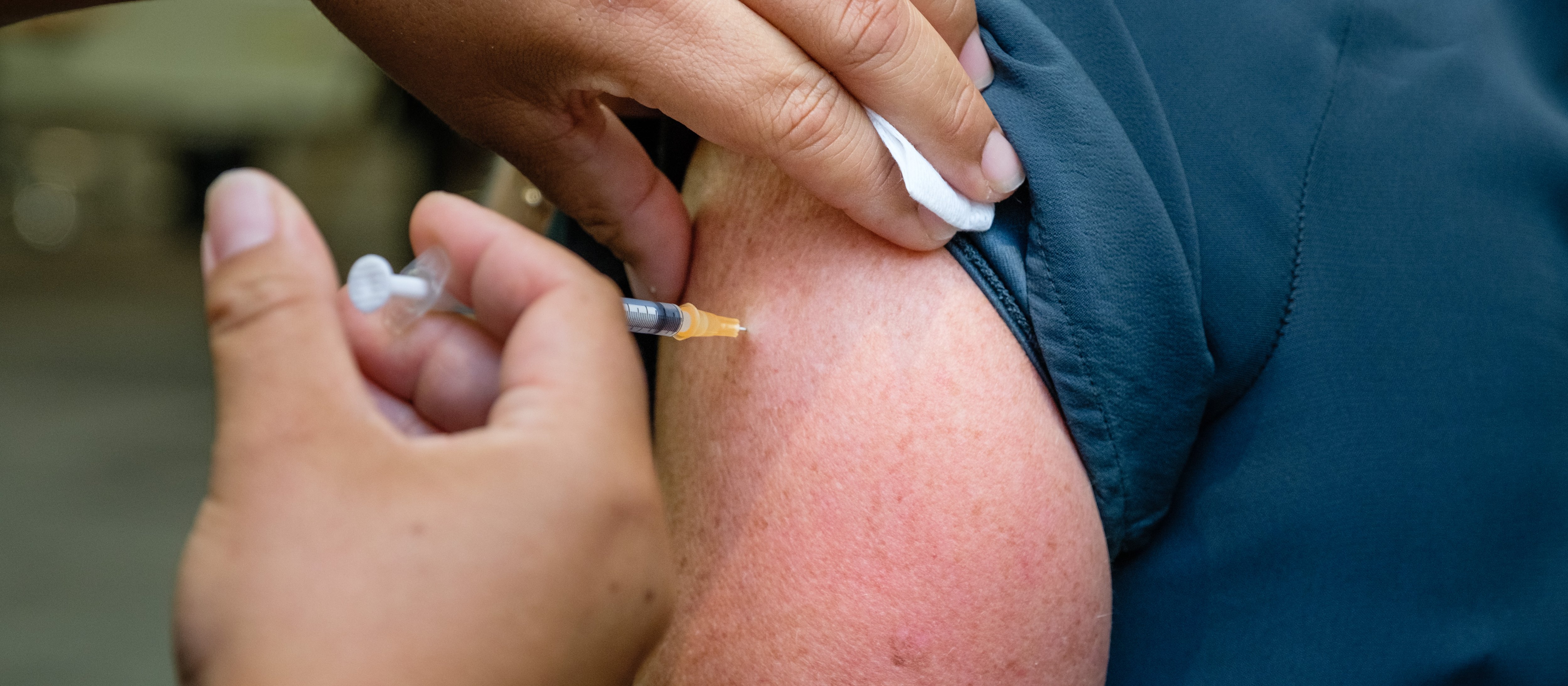 Covid vaccination Adrian Malloch Photography