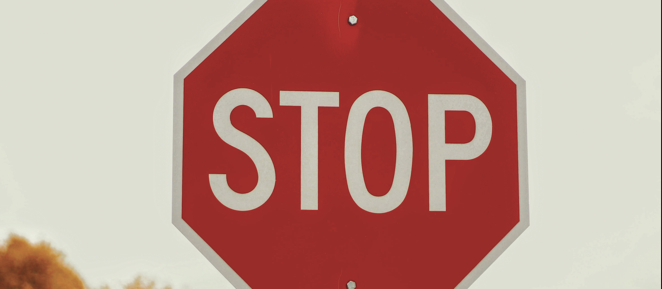 Stop sign