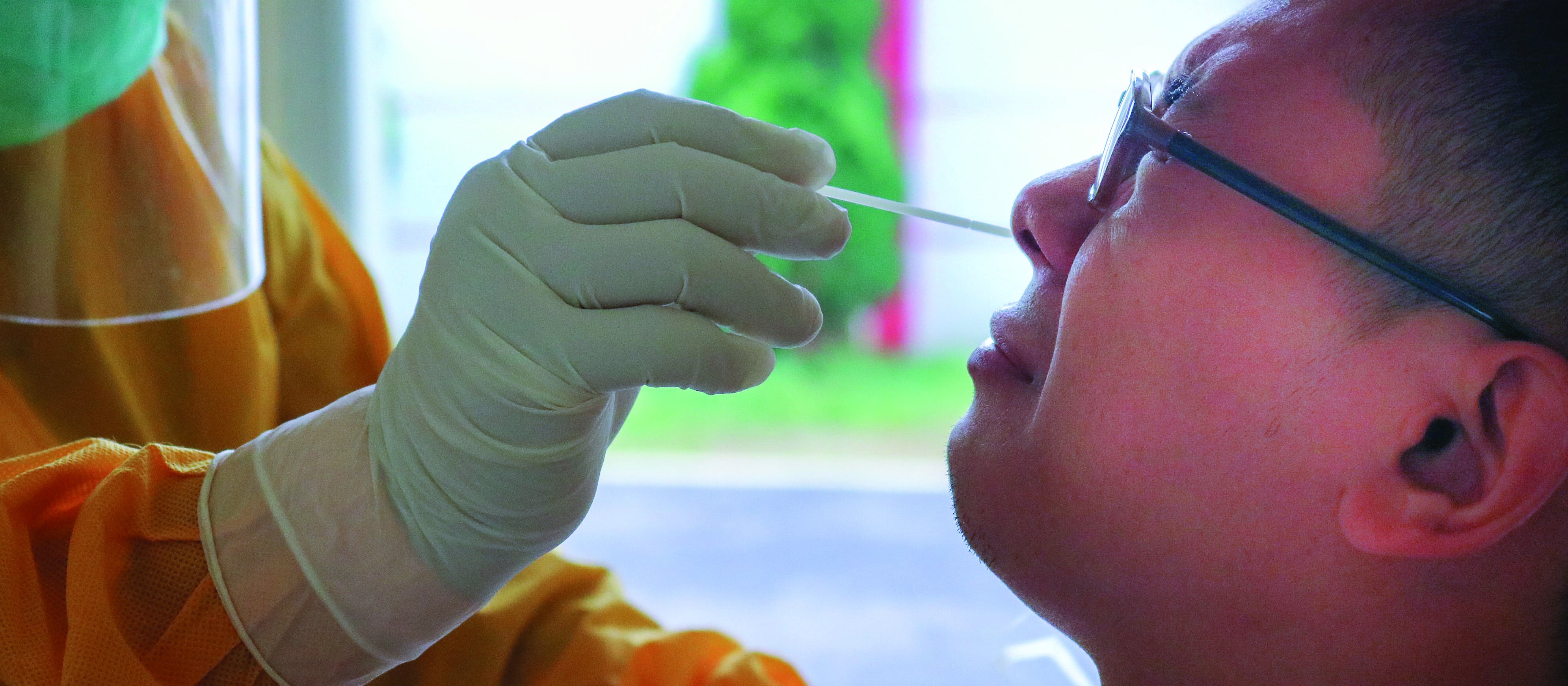 Covid swab