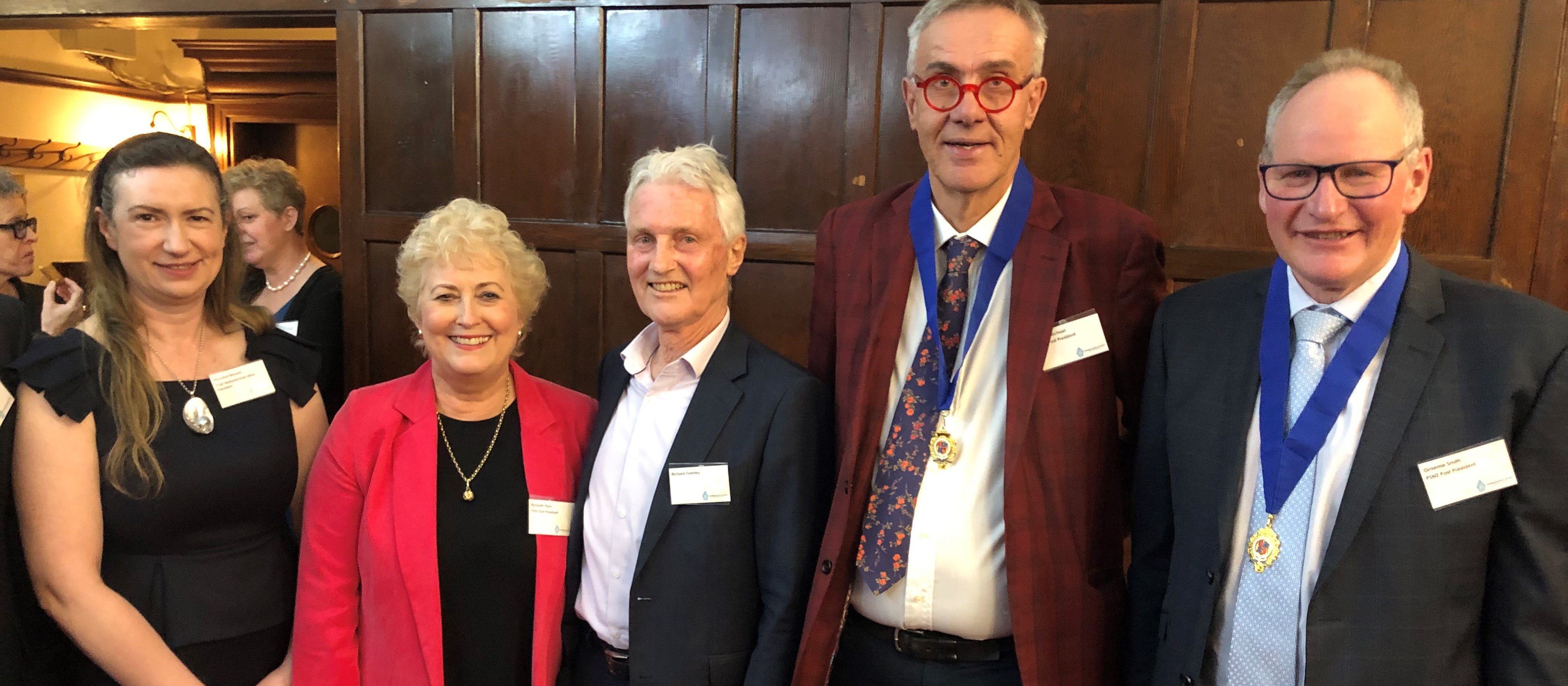 Richard townley with past presidents