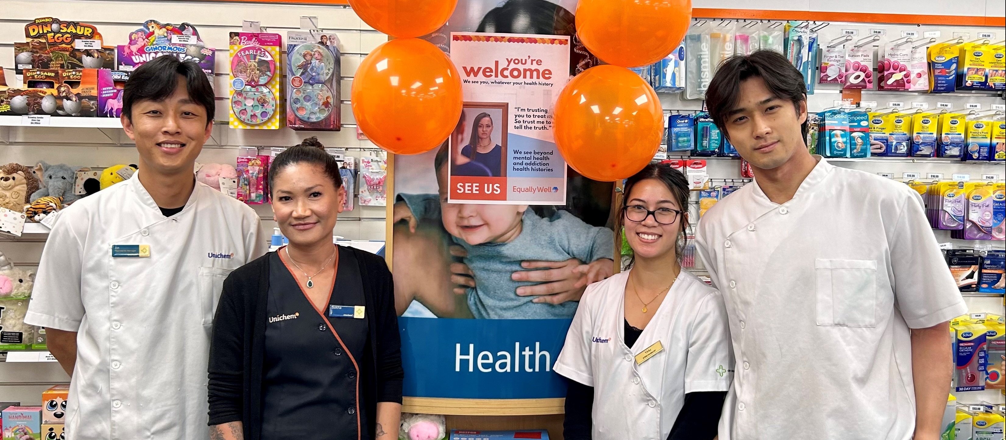Unichem Neill's Pharmacy staff
