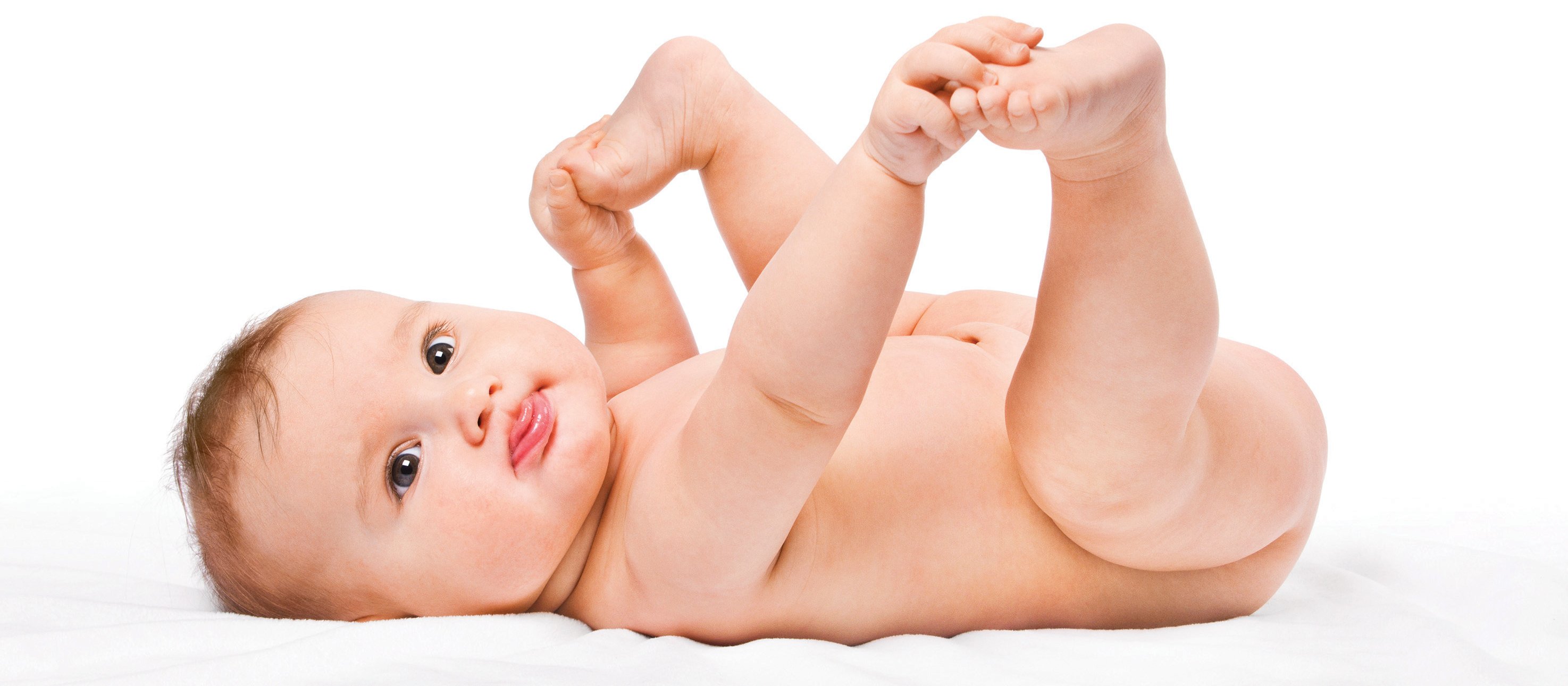 Nappy free baby