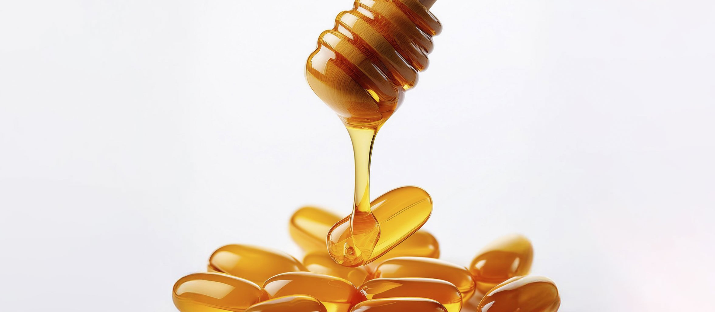 Honey-pour-pills