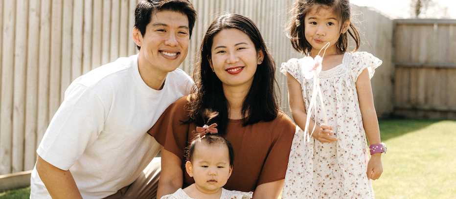 Jie Choong and family