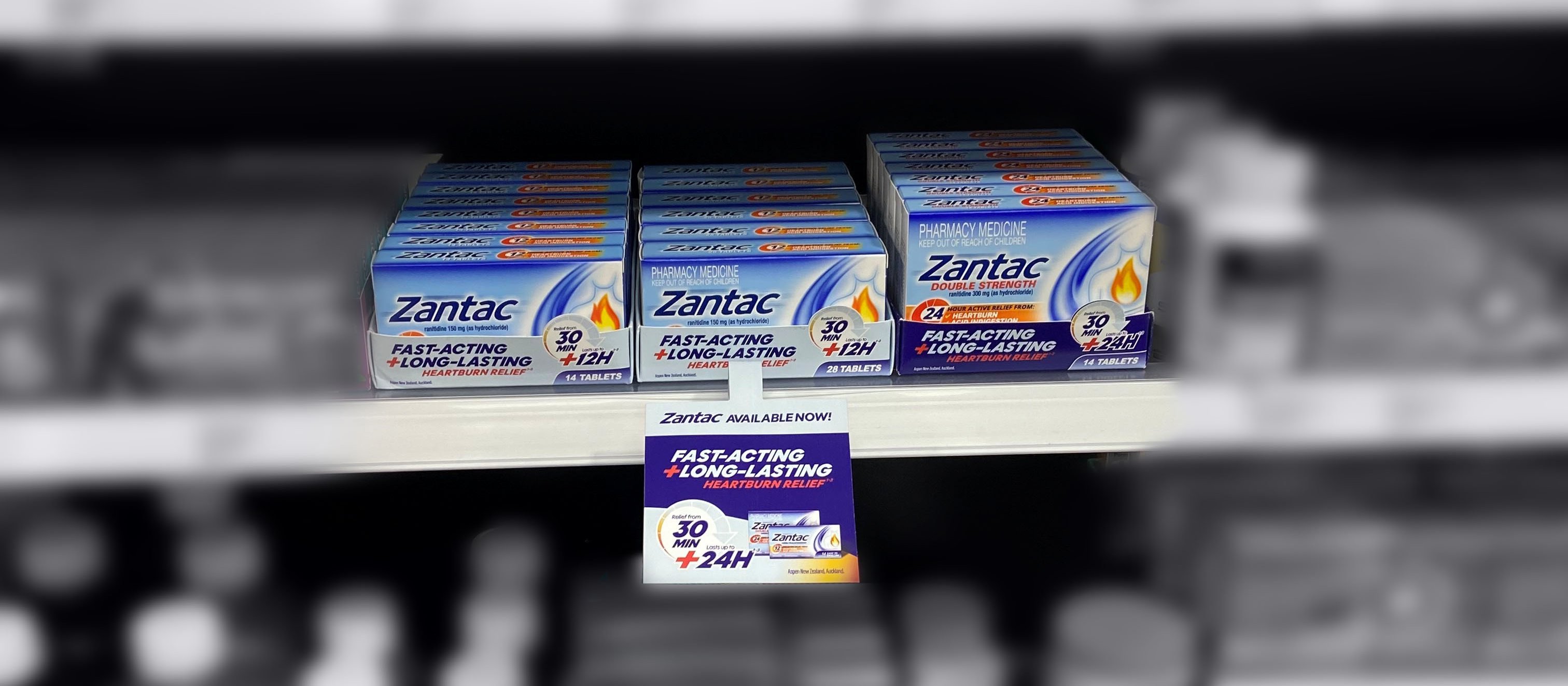 Zantac CR Supplied