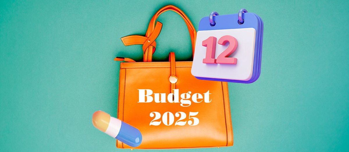 PT Budget 2025 calendar and pill image