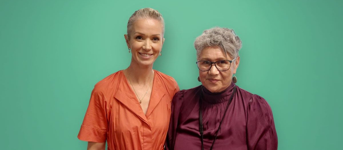 Charlotte Etheridge and Vicky Thorn