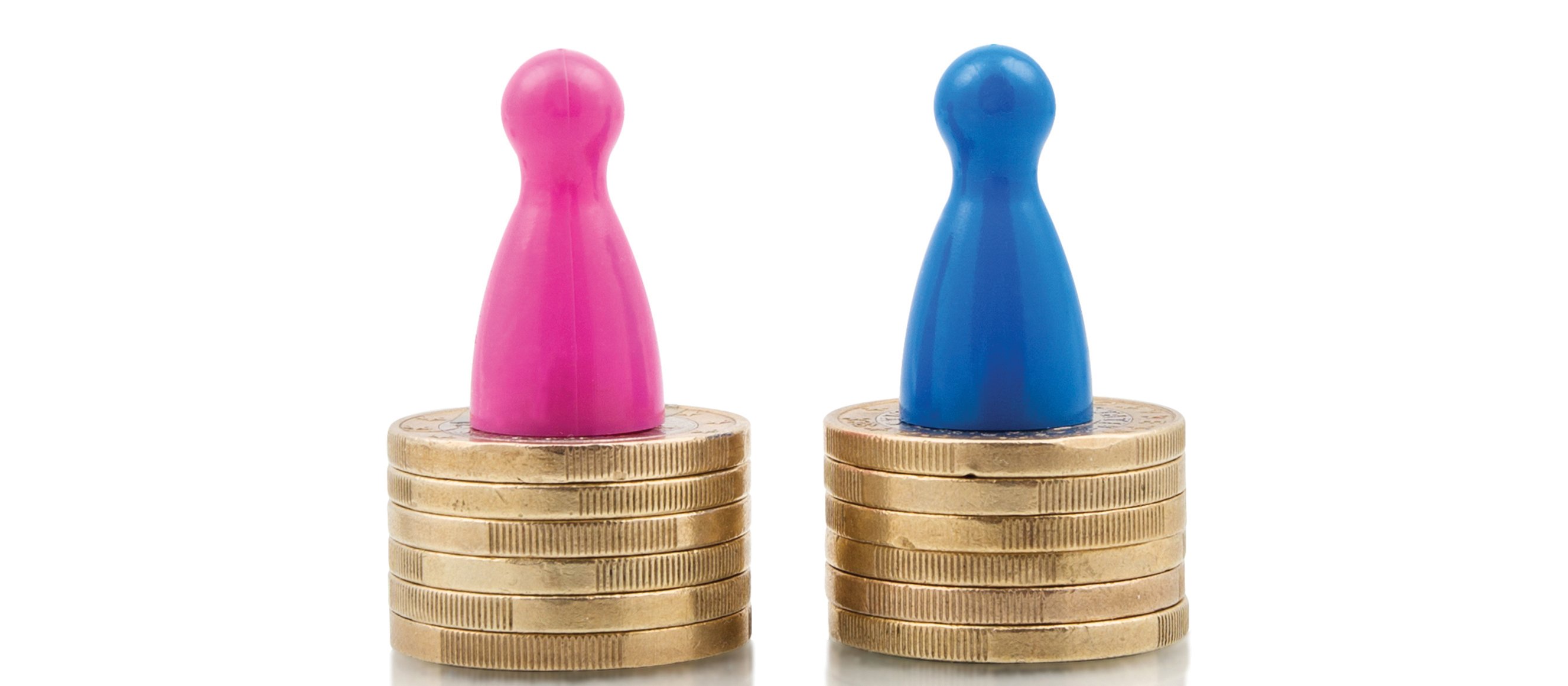 Coins Pay equality CR Popartic on iStock