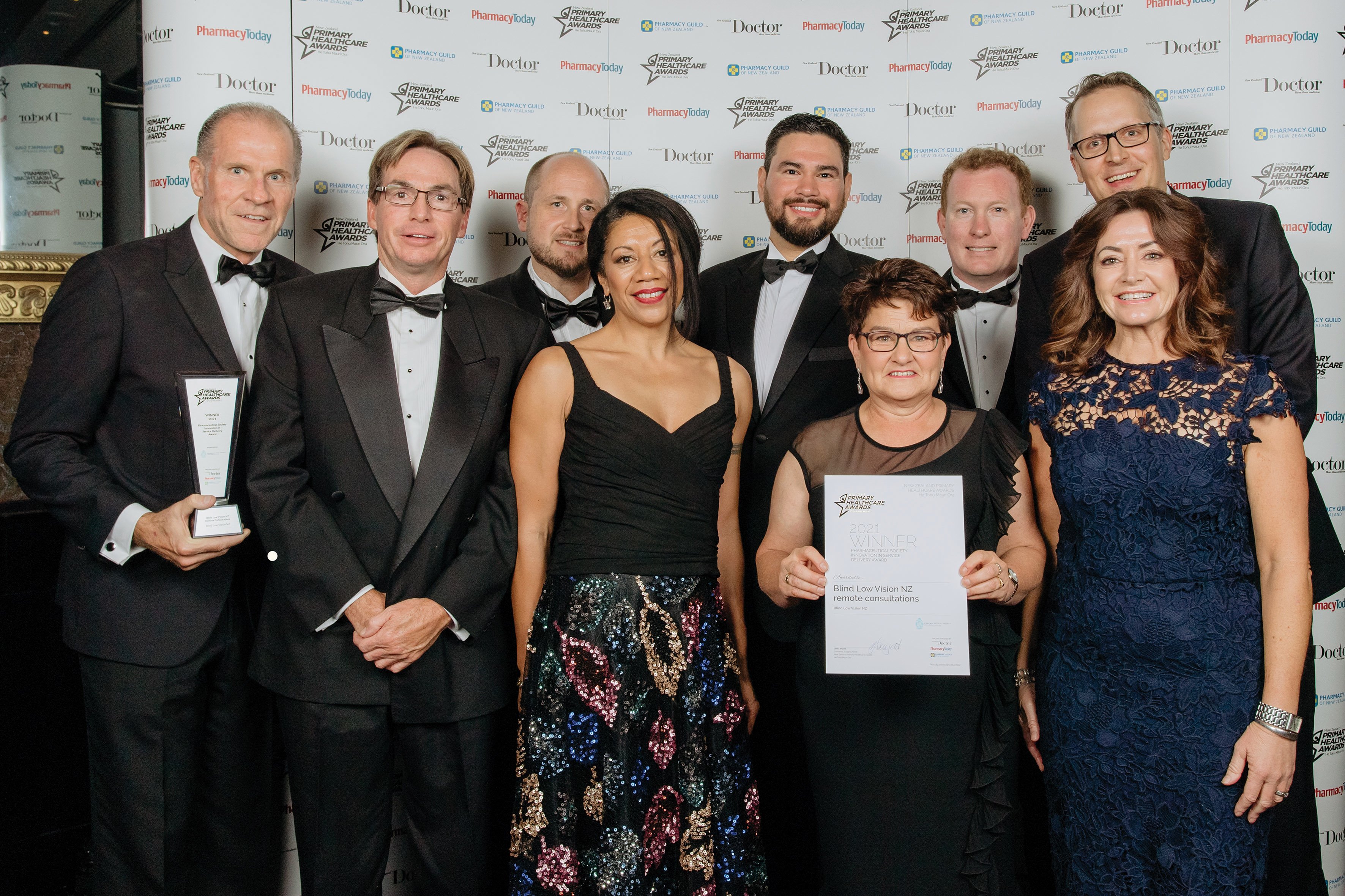 Blind Low Vision Team at the NZPHA