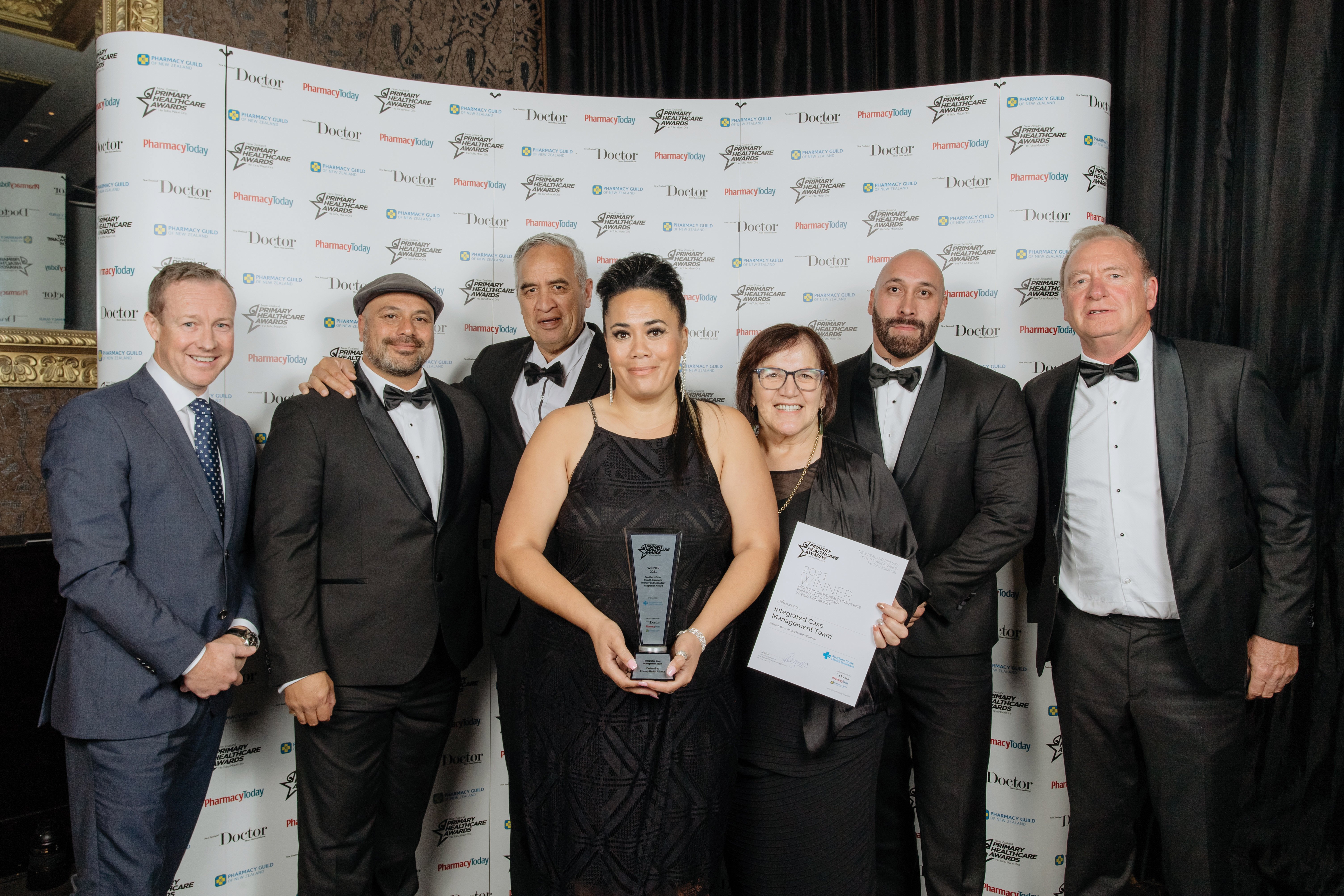 Eastern Bay Primary Health Alliance team at the NZPHA