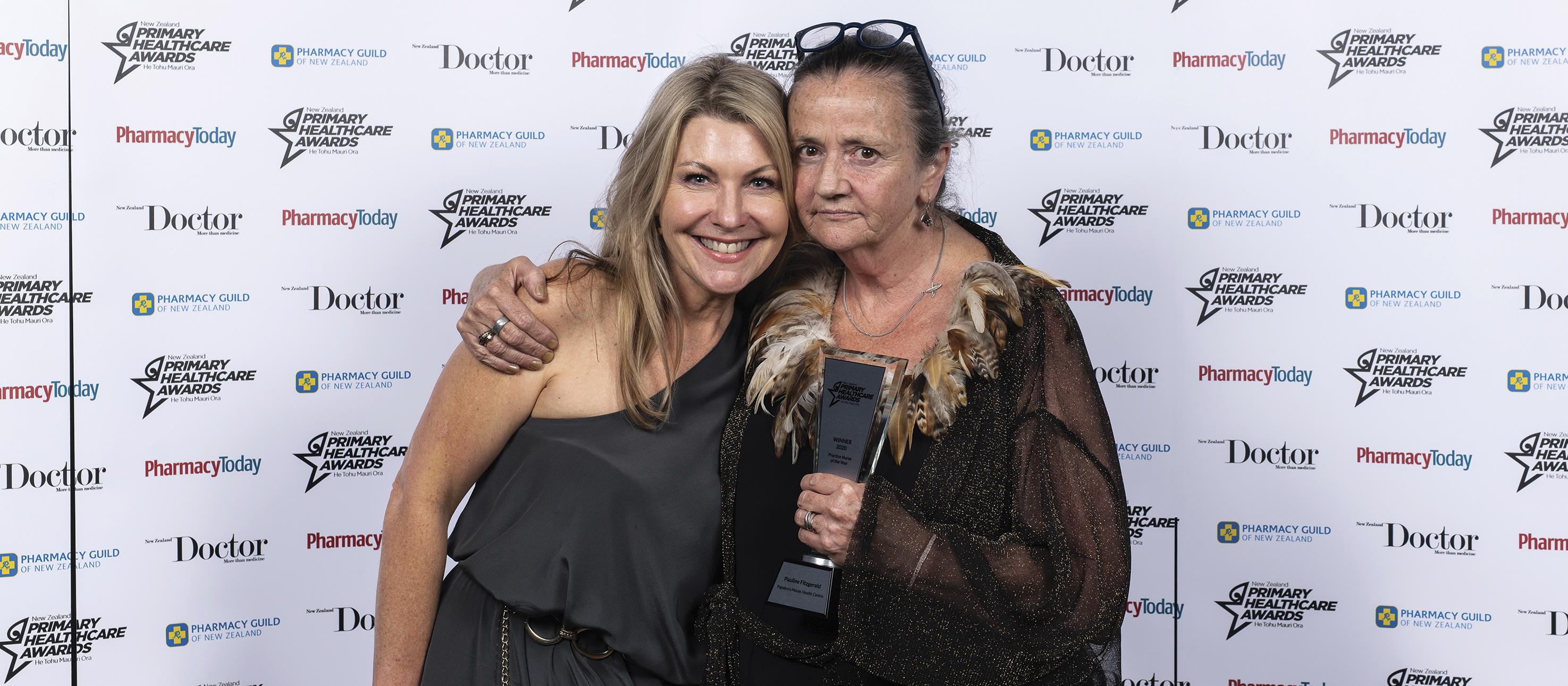 Pauline Fitzgerald with Rhonda Jackson