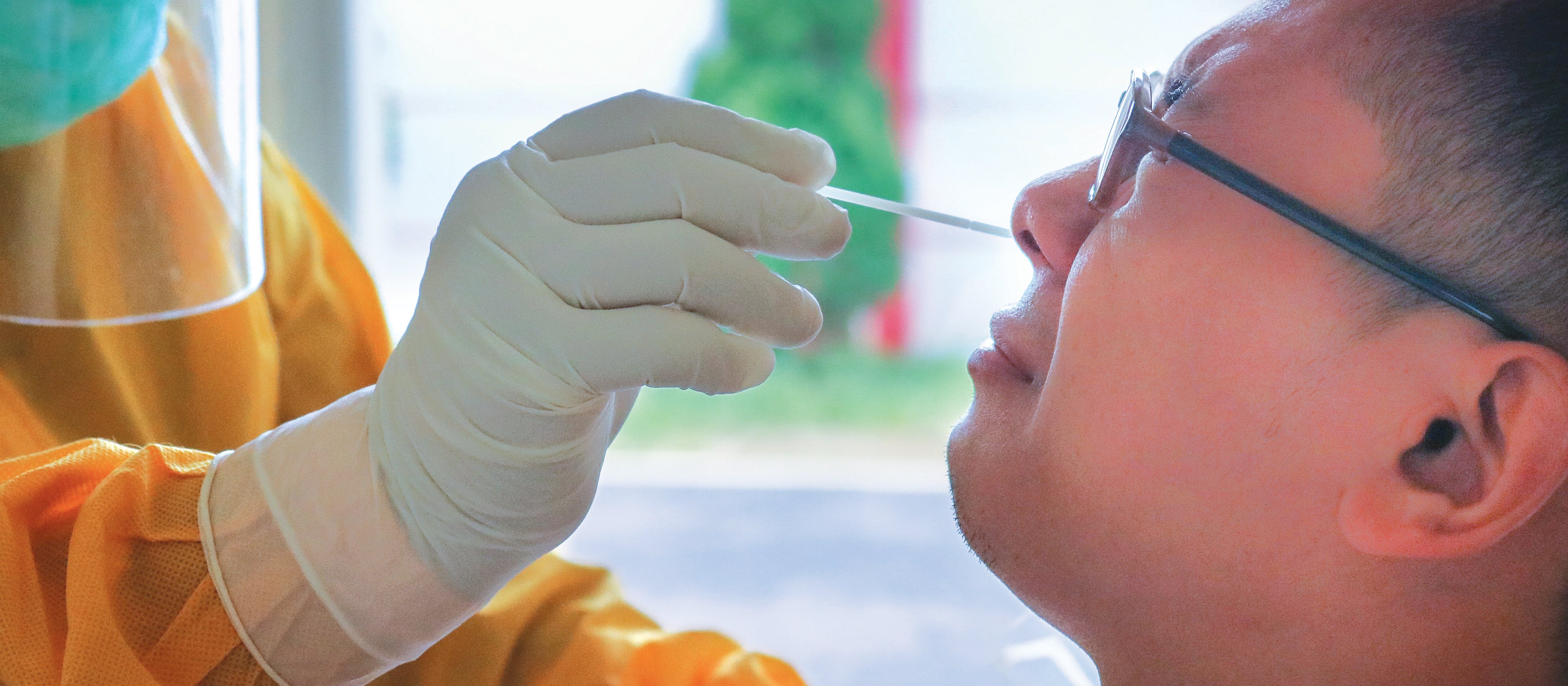 Covid swab