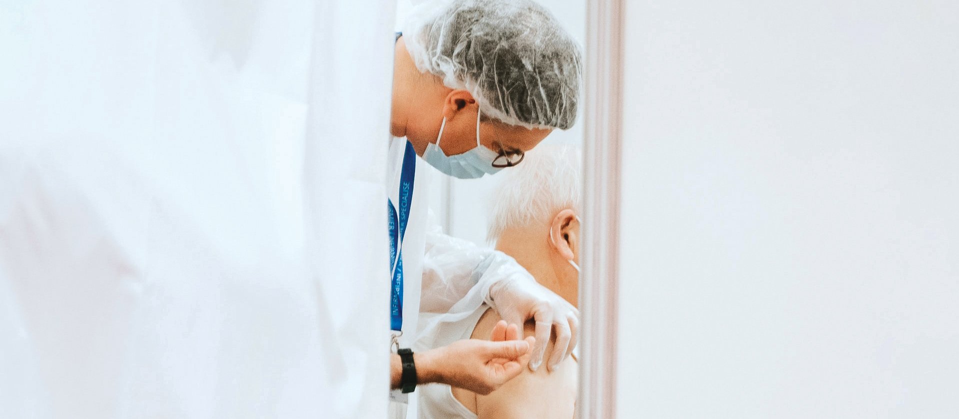old man vaccination