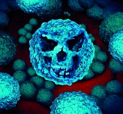 evil virus bacteria