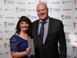 TECHNICIAN SUPERSTAR Betty Hyde and Anthony Aitken of ProPharma