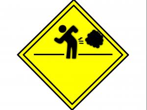 Farting sign