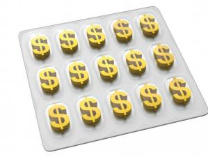 Money blister dollar