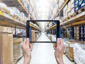Packaging warehouse iPad